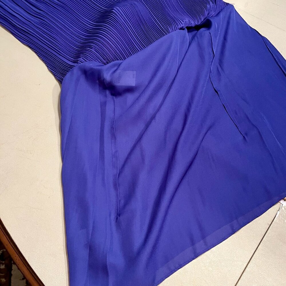 Halogen Blue Sleeveless Pleated Blouse, Women's Size 2x - Picture 8 of 13